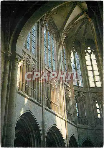 Cartes postales moderne Le Mont Saint Michel Le triforium du choeur