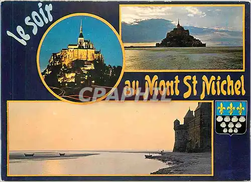 Cartes postales moderne Le Mont Saint Michel Manche
