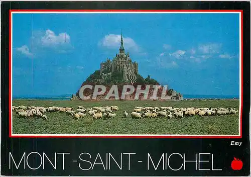 Cartes postales moderne Le Mont Saint Michel Manche Merveille de l'Occident
