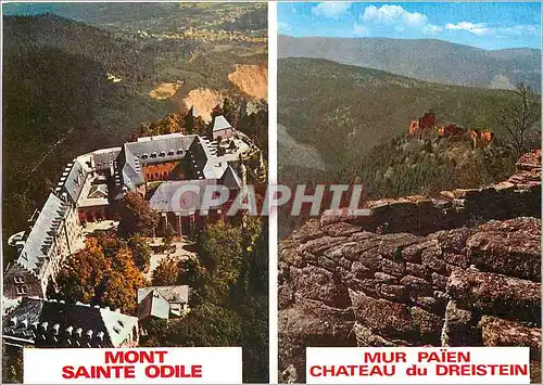 Cartes postales moderne Mont Sainte Odile Bas Rhin