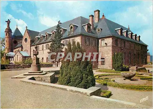 Cartes postales moderne Mont Sainte Odile Bas Rhin Terrasse Facade Est et Nord du Couvent