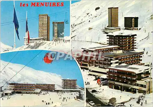 Cartes postales moderne Vallee des Belleville Savoie France Les Menuires