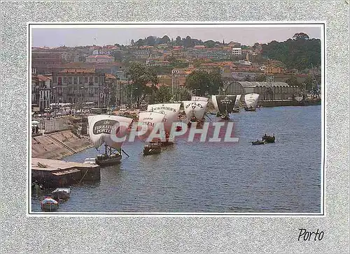 Moderne Karte Porto Bateaux Rebelos