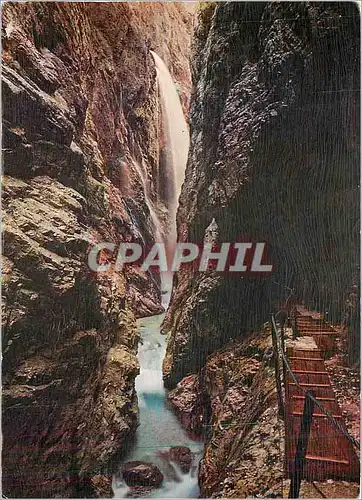 Cartes postales moderne Hollentalklamm Grosser Wasserfall
