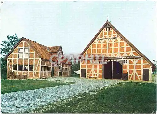 Cartes postales moderne Handwerkerhaus und Heimathaus des Rundlingsdorfes Lubeln