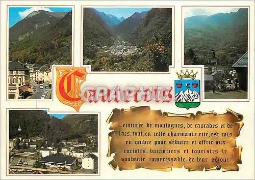 Cartes postales moderne Nos Belles Pyrenees Souvenir de Cauterets