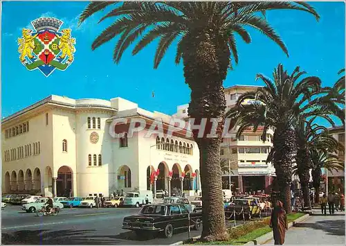 Cartes postales moderne Casablanca La Poste Place des Nations Unies