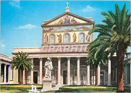 Cartes postales moderne Roma Basilique de St Paul