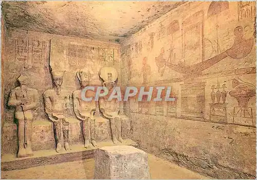 Cartes postales moderne Abu Simbel Le Sanctuaire dans le grand temple