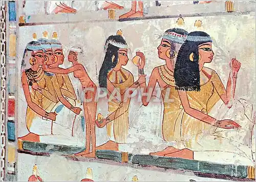 Moderne Karte Luxor Tombes des Nobles Peintures murales dans le tombeau du Nakht