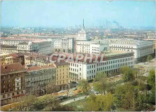 Cartes postales moderne Sofia Le centre de la ville