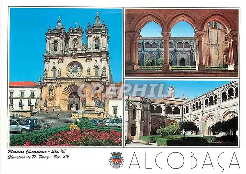 Cartes postales moderne Alcobaca Mosteiro Cisterciense