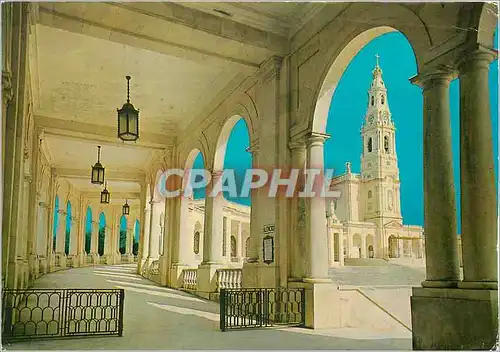 Moderne Karte Fatima Colonnades de la Basilique