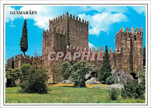 Cartes postales moderne Guimaraes Portugal Chateau de Guimaraes