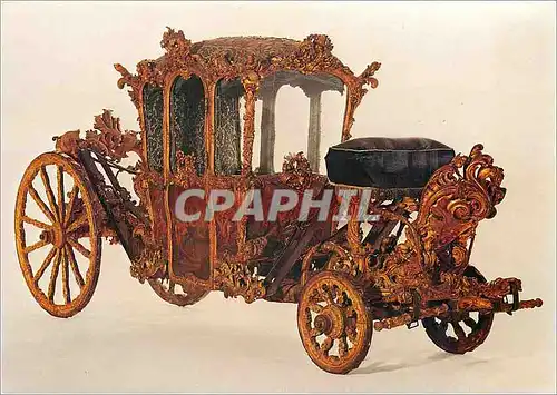 Cartes postales moderne Museu Nacional dos Coches Coche de DM Francisca Benedita