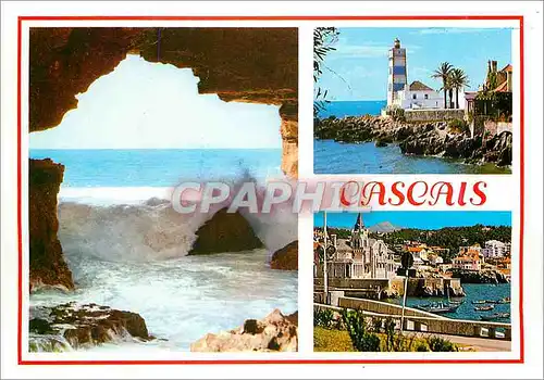 Cartes postales moderne Cascais Portugal Souvenir de Cascais