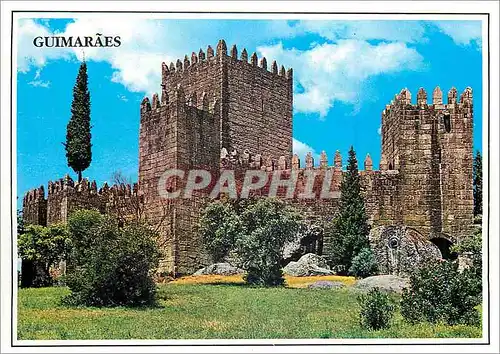 Cartes postales moderne Guimaraes Portugal Chateau de Guimaraes