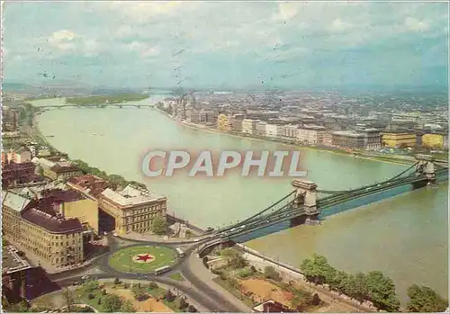 Moderne Karte Budapest Latkep Ansicht von Budapest