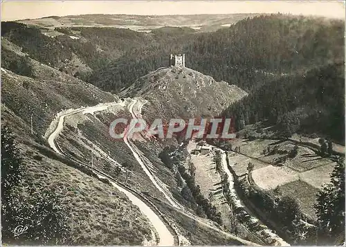 Cartes postales moderne La Chateau Feodal d'Alleuze