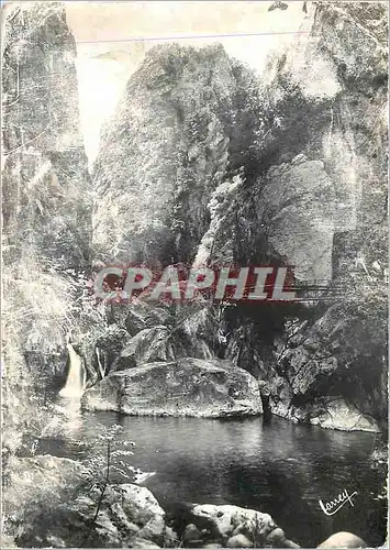 Cartes postales moderne Amelie les Bains PO Perle des Pyrenees Gorges du Mondony Cascade de la source Renale