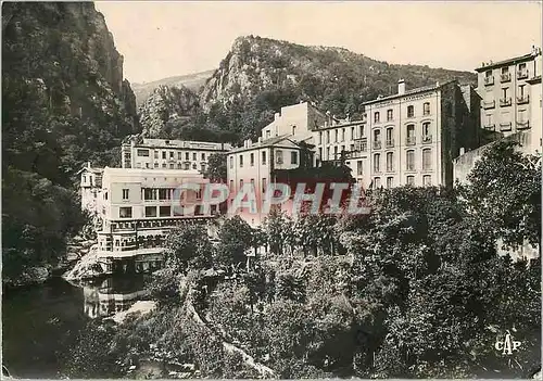 Moderne Karte Amelie les Bains Les Thermes Pujade et les Hotels