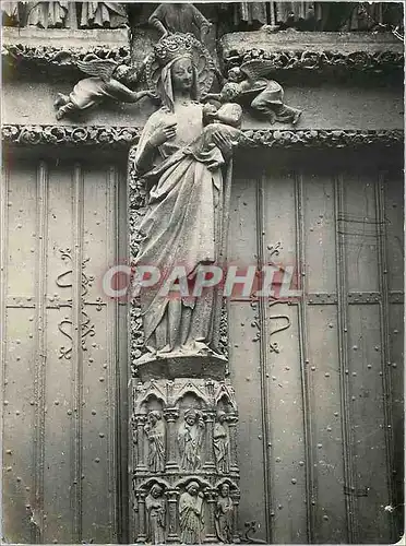 Moderne Karte Amiens Somme La Cathedrale Hameau de la Porte de la Vierge Dores