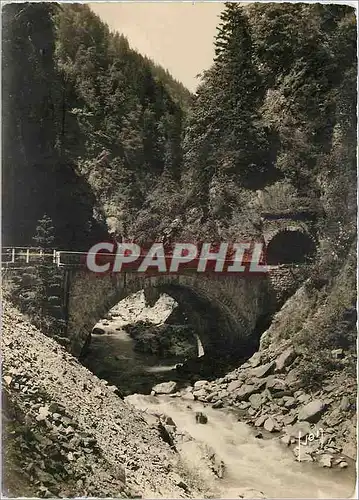 Cartes postales moderne Route du Col des Aravis Haute Savoie Les Gorges de l'Arly