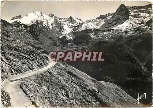 Moderne Karte L'Aubisque B Pyr Gourette vu de l'Hotel des Cretes Blanches Aubisque