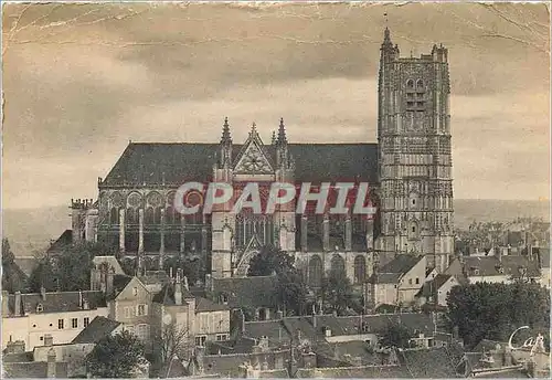 Cartes postales moderne Auxerre La Cathedrale