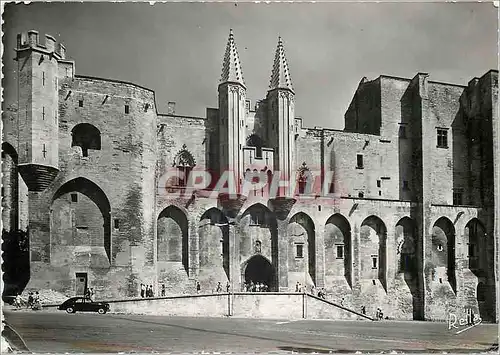 Cartes postales moderne Avignon Vaucluse Facade Occidentale du Palais des Papes construite sous Clement VI