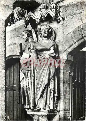 Cartes postales moderne Bayonne Cathedrale Sainte Marie Portail interieur Saint Jacques Saint Mathieu