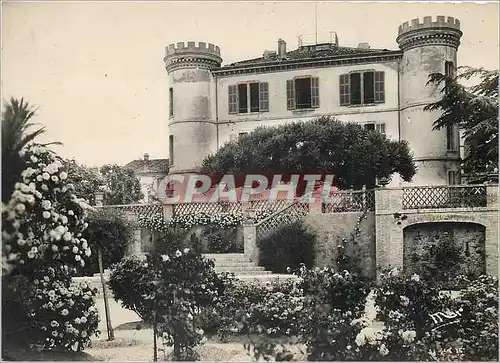 Moderne Karte Bormes les Mimosas Var Chateau de Bregancon