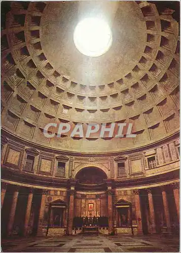 Cartes postales moderne Roma Le Pantheon Interieur