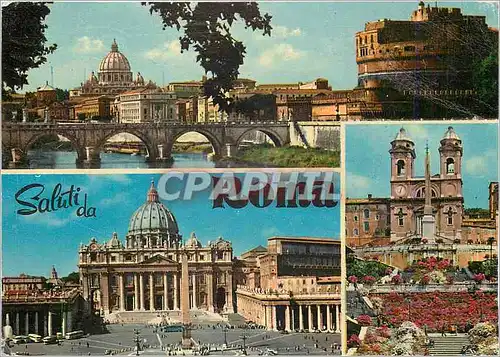 Cartes postales moderne Saluti da Roma