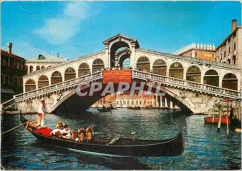 Cartes postales moderne Venezia Pont de Rialto