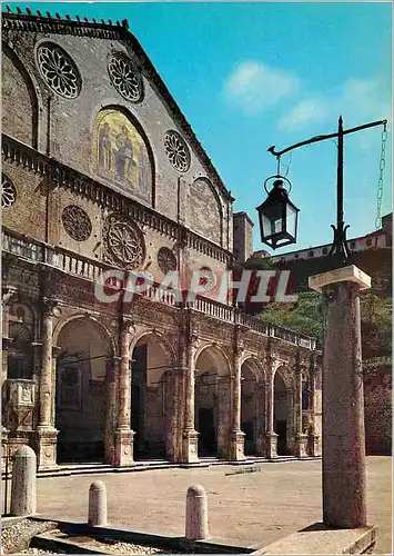 Cartes postales moderne Spoleto Facade de la Cathedrale