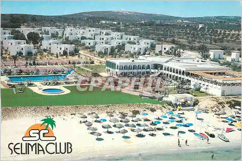 Moderne Karte Hotel Selima Club Port El Kantaoui Tunisie