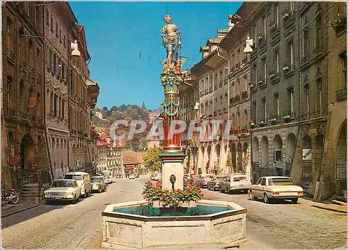 Cartes postales moderne Berne La fontaine de la Justice