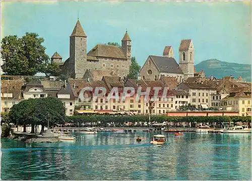 Cartes postales moderne Rapperswil mit Bachtel