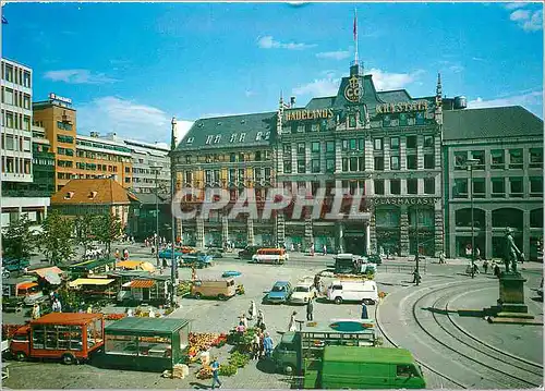 Cartes postales moderne Oslo Norway Stortorvet The Marketplace