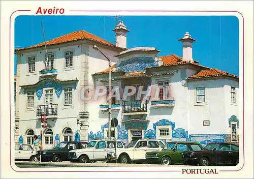 Moderne Karte Aveiro Portugal Gare de chemin de fer