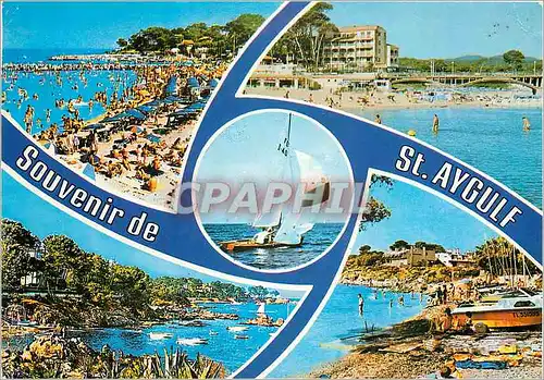 Cartes postales moderne Cote Varoise Souvenir de Saint Aygulf