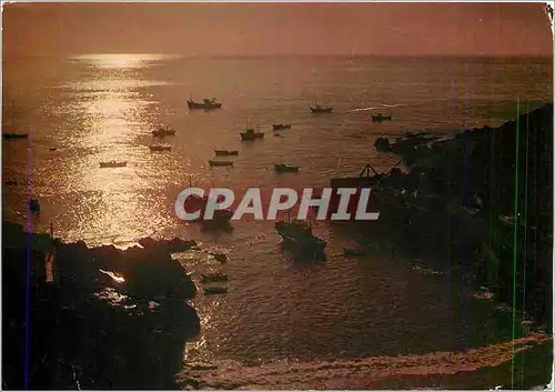 Cartes postales moderne De la Loire a la Vendee Coucher de soleil sur l'Atlantique