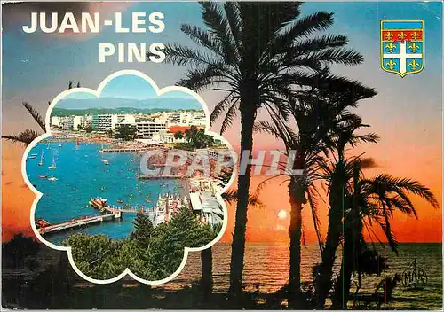 Cartes postales moderne La Cote d'Azur Jaun les Pins Vue generale