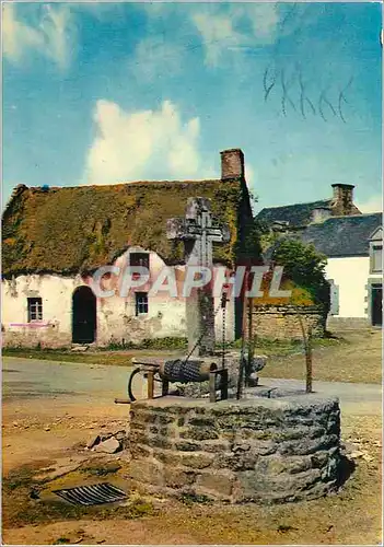 Cartes postales moderne Chaumieres de Bretagne