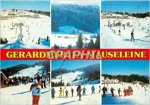 Cartes postales moderne Gerardmer Vosges France Les pistes de la Mauseleine
