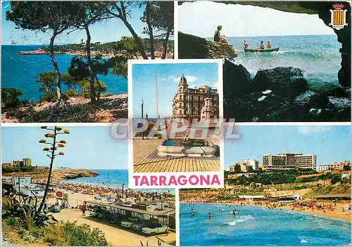 Cartes postales moderne Costa Dorada Tarragona Divers aspects de la ville