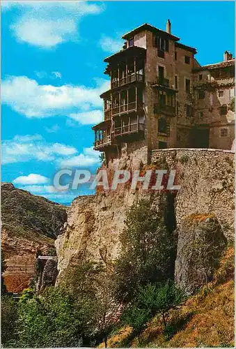 Moderne Karte Cuenca Casas Colgadas Maison suspendues