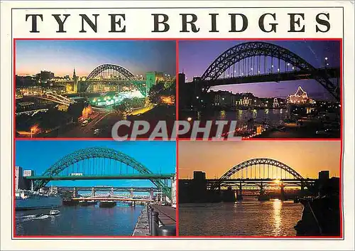 Cartes postales moderne Tyne Bridges