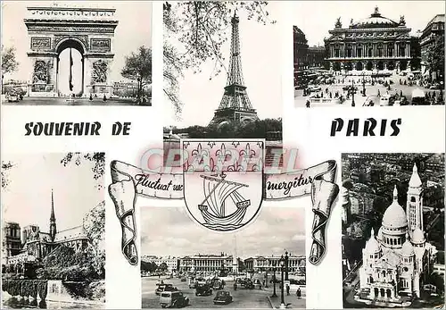 Cartes postales moderne Souvenir de Paris